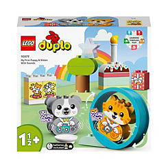 LEGO Duplo My First Puppy & Kitten with Sounds Pet Toy