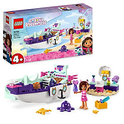LEGO Gabby’s Dollhouse Gabby & MerCat’s Ship & Spa