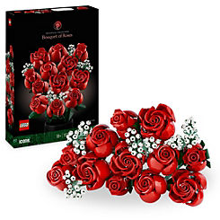 LEGO Icons Bouquet of Roses Flowers Set
