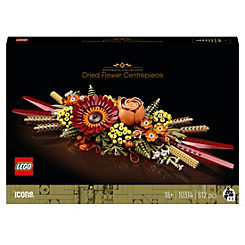 LEGO Icons Dried Flower Centrepiece Set for Adults