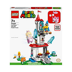LEGO Super Mario Cat Peach Suit and Frozen Tower Expansion Set Years