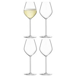 LSA Borough Set of 4 285ml Champagne Tulip Glasses
