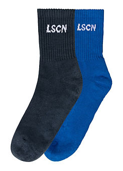 LSCN BY LASCANA Pack of 2 Tennis Socks