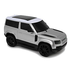 Land Rover CMJ Remote Control 1:24 Scale Land Rover Defender Silver 2.4Ghz