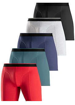 Le Jogger Pack of 5 Long Boxers