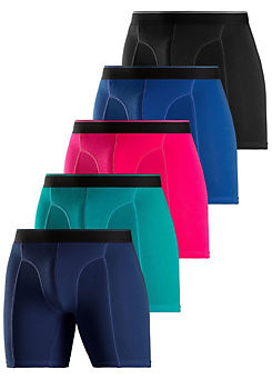 Le Jogger Pack of 5 Long Boxers