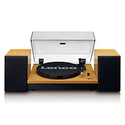 Lenco LS-300 Turntable & Hi-Fi Speakers - Wood