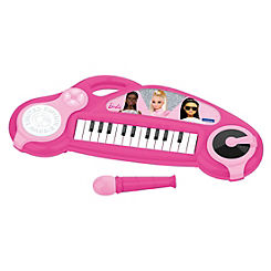 Lexibook Barbie Fun Electronic Keyboard with Lights and Microphone