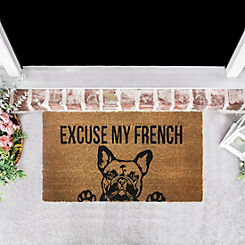 Likewise Rugs & Matting Excuse My French Doormat