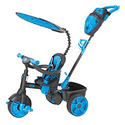 Little Tikes 4-in-1 Trike Deluxe Edition Neon Blue
