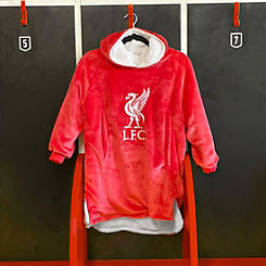 Liverpool FC Redout Hugzee Wearable Hooded Fleece Blanket