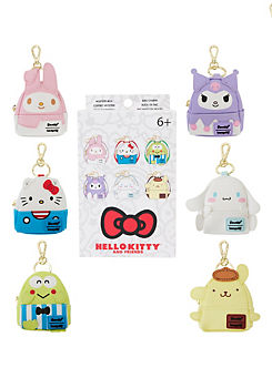 Loungefly Hello Kitty 50th Anniversary Classic Mystery Box Mini Backpack Keychains