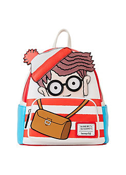 Loungefly Wheres Waldo Cosplay Mini Backpack