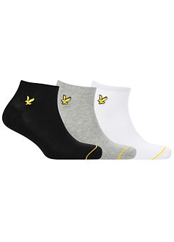 Lyle & Scott Pack of 3 Men’s ’Ross’ Ankle Socks