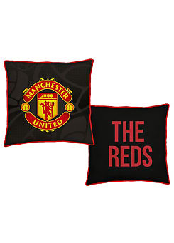 Manchester United FC Crest Reversible 40x40cm Cushion