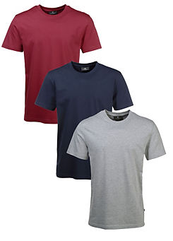 Man’s World Pack of 3 Basic T-Shirts