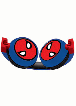 Marvel 2-in-1 Bluetooth® & Wired Comfort Foldable Headphones with Kids Safe Volume - Spiderman