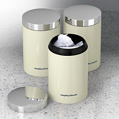Morphy Richards Accents Set of 3 Kitchen Storage Canisters