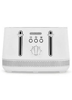 Morphy Richards Illumination White 4 Slice Toaster - 248021