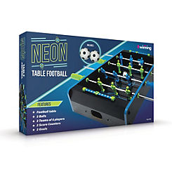 Neon Mini Table Football Game