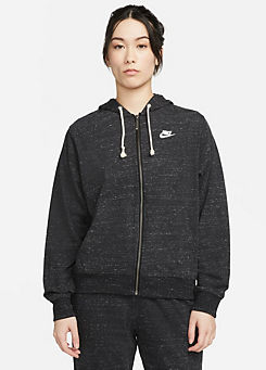 Nike Gym Vintage Hooded Zip-Up Sweatshirt
