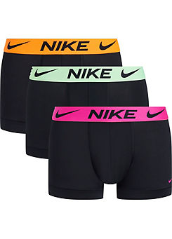 Nike Pack of 3 Contrast Waist Boxers