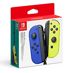 Nintendo Joy Con Pair - Blue/Neon Yellow