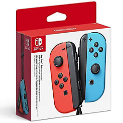 Nintendo Joy-Con Pair - Neon Red/Blue