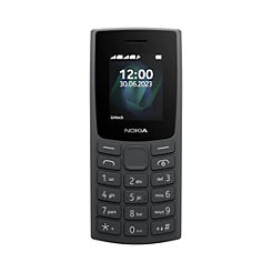 Nokia 105 2G Duel SIM Mobile Phone - Charcoal