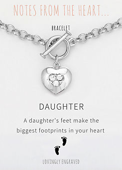 Notes From The Heart Daughter Bracelet