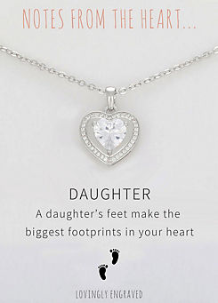 Notes From The Heart Daughter Pendant