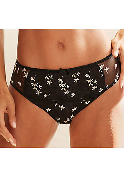Nuance Floral Embroidered Lace Briefs
