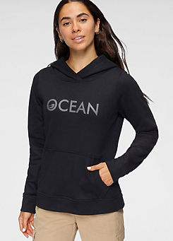 OCEAN Sportswear Hoodie with Tube Scarf