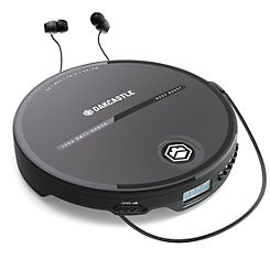 Oakcastle CD10 Portable CD Player with Built in Rechargeable Battery