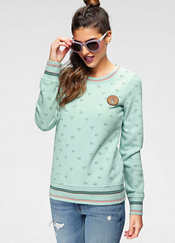 Ocean Sportswear Patterned Sweatshirt