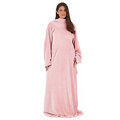 Online Home Shop Ultra Soft Wearable Fleece Blanket