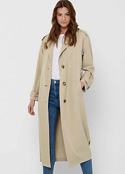 Only Belted Trench Coat