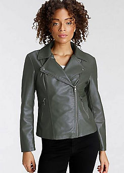 Only Faux Leather Jacket