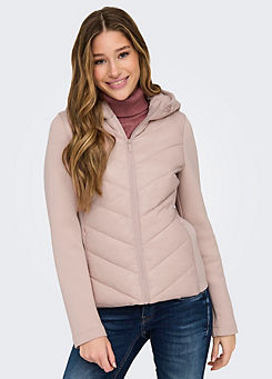 Only Hooded Quilted Jacket