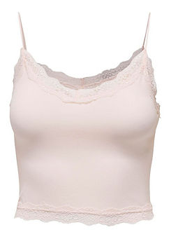 Only V-Neck Lace Top