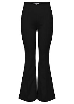 Only ’Astrid’ Flared Jersey Trousers
