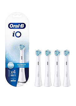 Oral-B iO Ultimate Clean White 4ct Refill Heads