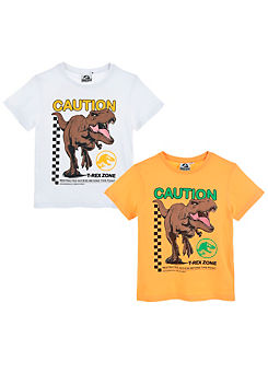 Pack of 2 Jurassic World Kids T-Shirts