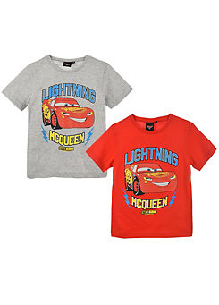 Pack of 2 Lightning McQueen Kids T-Shirts