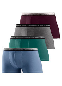Pack of 4 Hipster Boxer Shorts