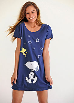 Peanuts Printed Night Shirt