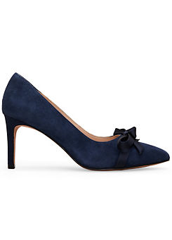 Phase Eight Suede Bow Front Court Shoes