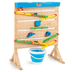 Playhouse Wooden Waterwall Outdoor Water Toy