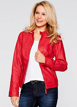 ladies red jacket size 22