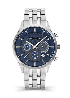 Police Cage Stainless Steel Chrono Men’s Watch